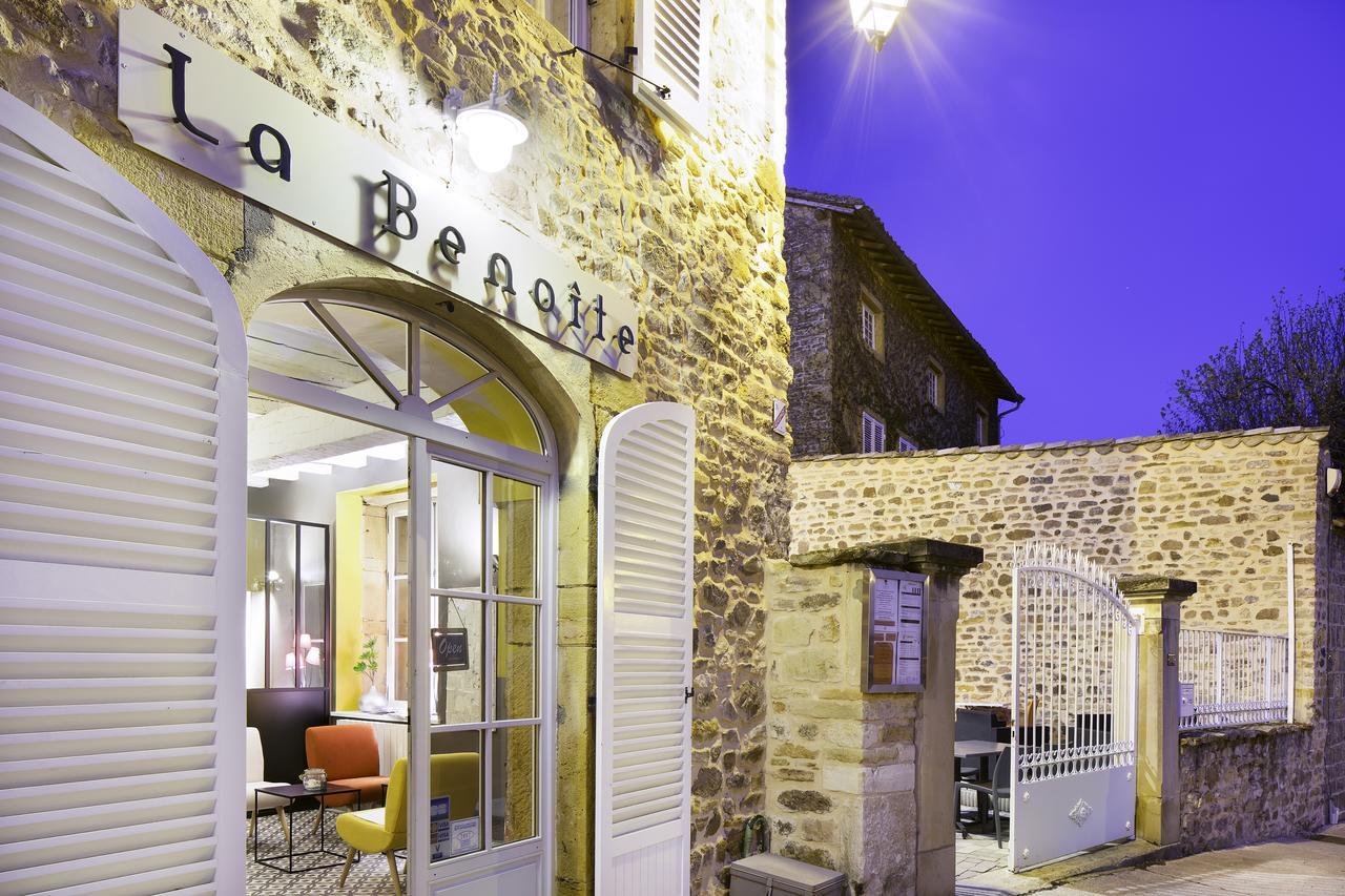 Logis Hotel La Benoite Salles-Arbuissonnas-en-Beaujolais ภายนอก รูปภาพ