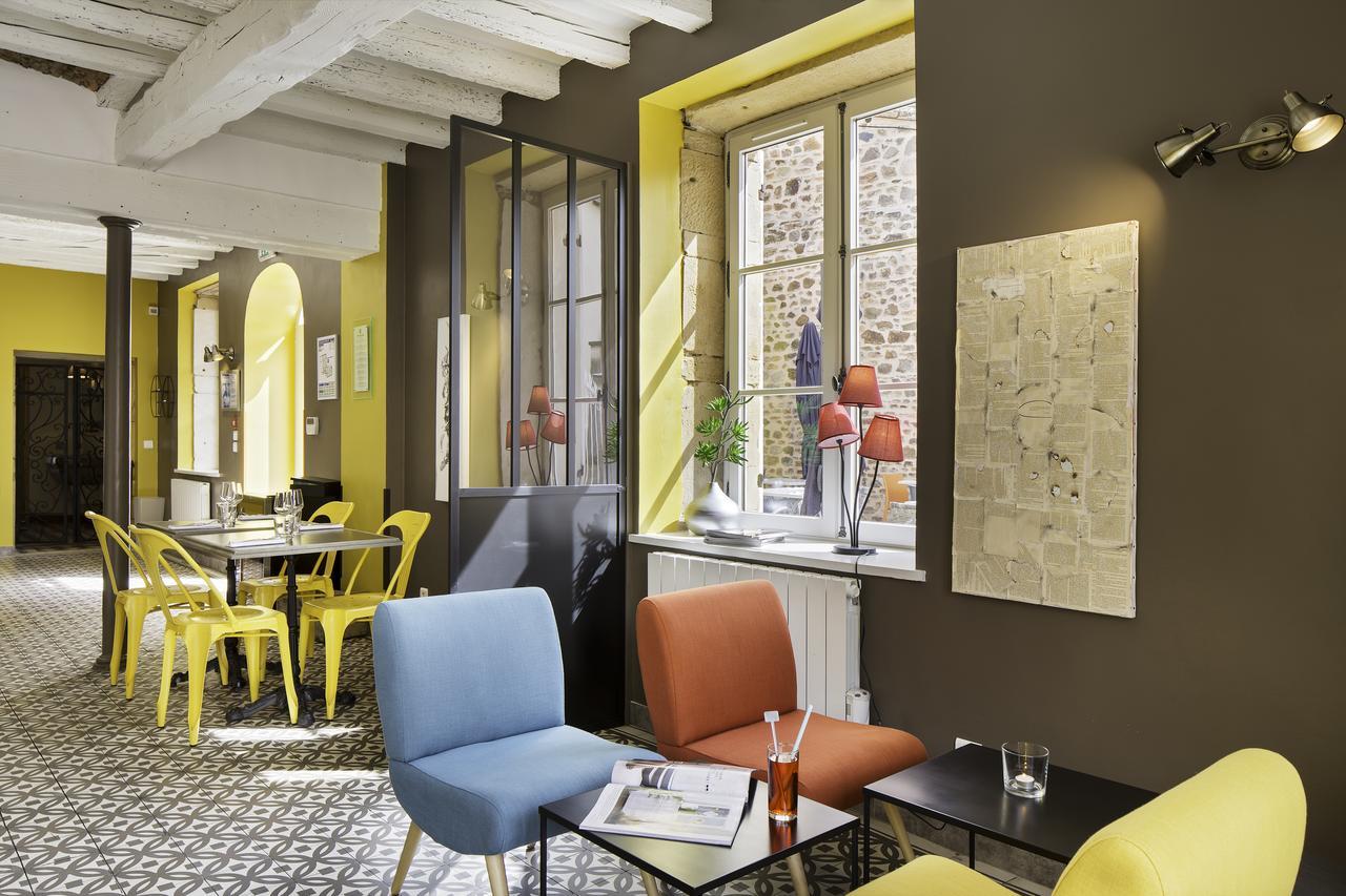 Logis Hotel La Benoite Salles-Arbuissonnas-en-Beaujolais ภายนอก รูปภาพ