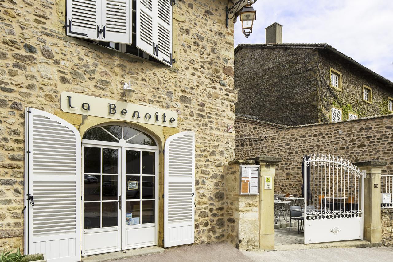 Logis Hotel La Benoite Salles-Arbuissonnas-en-Beaujolais ภายนอก รูปภาพ